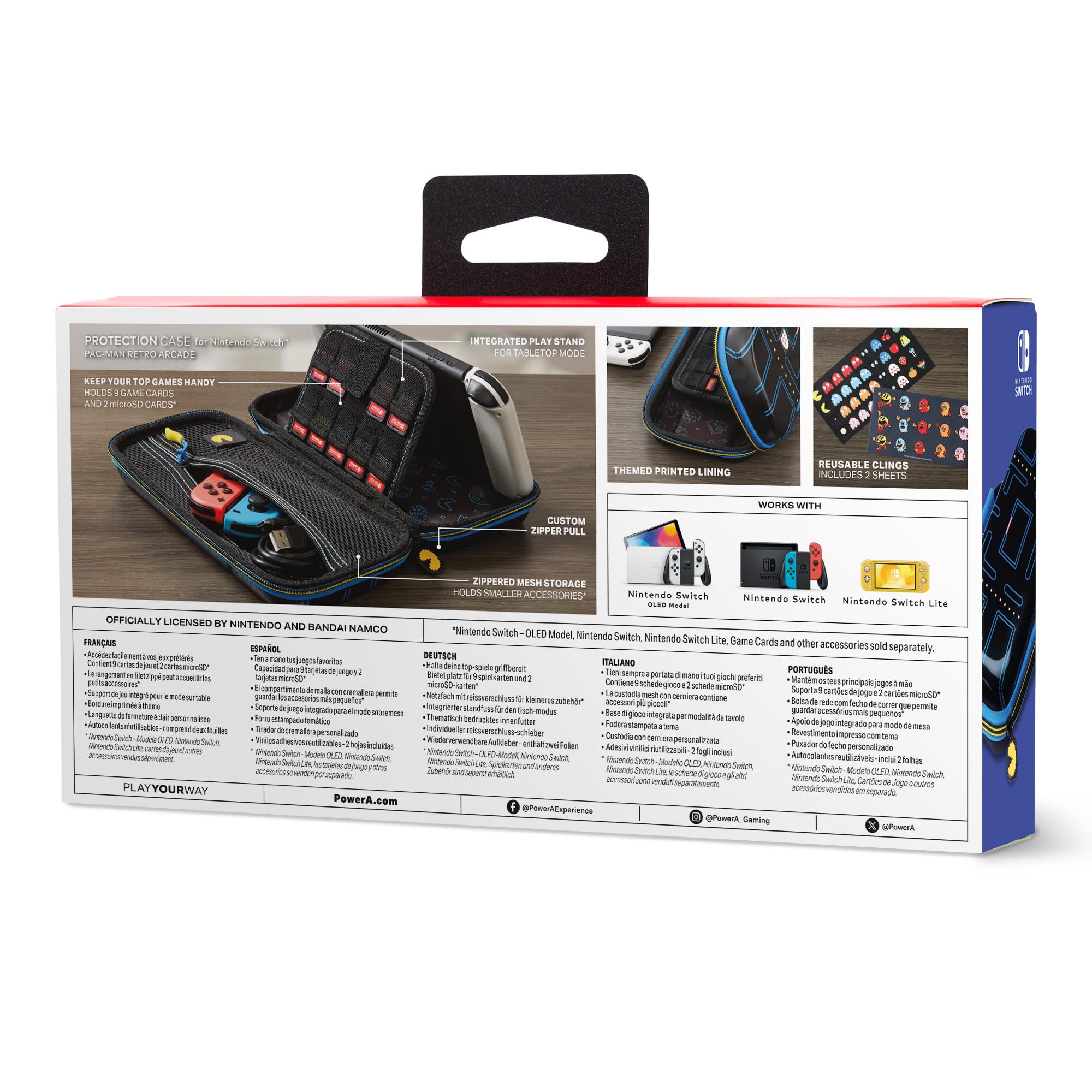 Protection Case for Nintendo Switch - PAC-Man Retro Arcade 2