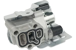 HQP AUTO PARTS 15810-RAA-A03 VTEC Solenoid Spool Valve w/Timing Oil Pressure Switch & Gasket, Fit for 2.4L 2.0L Accord, CR-V, Element, Civic Si, RSX, Replace # 15810-PNE-G01 15810-PPA-A01