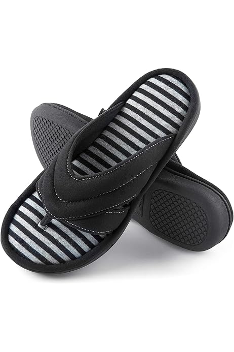 memory foam flip flops ladies