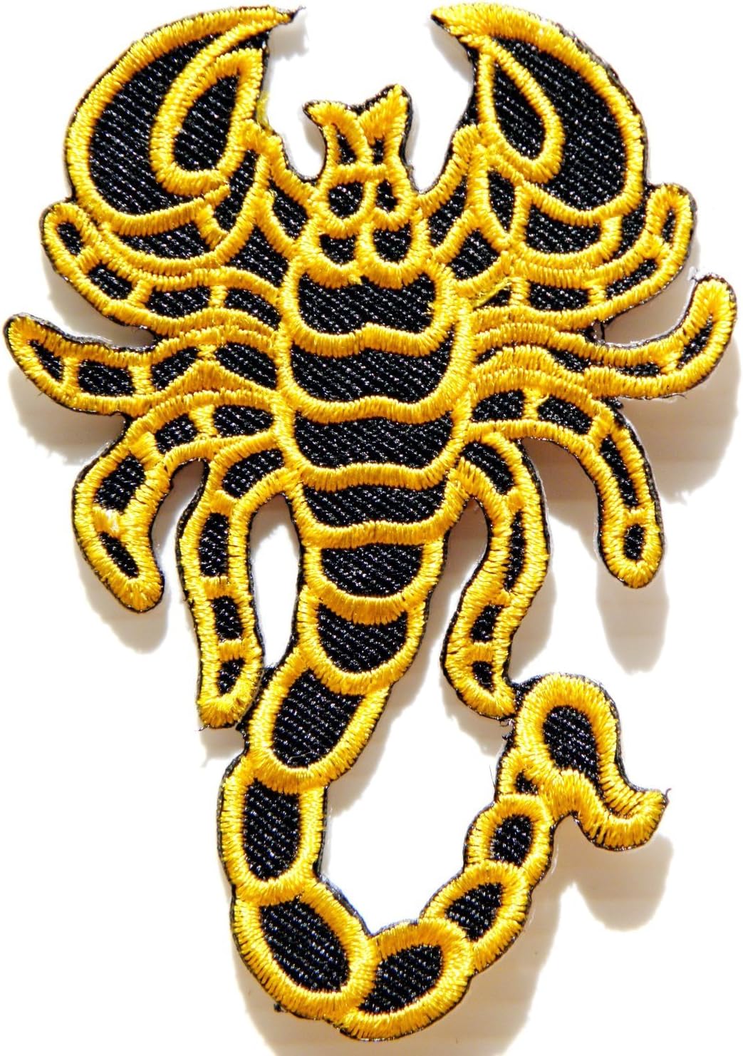 Gold Scorpion Scorpio Zodiac Punk Rock Hevery Metal Rockabilly Lady Rider Biker Tatoo Kid Jacket T-shirt Patch