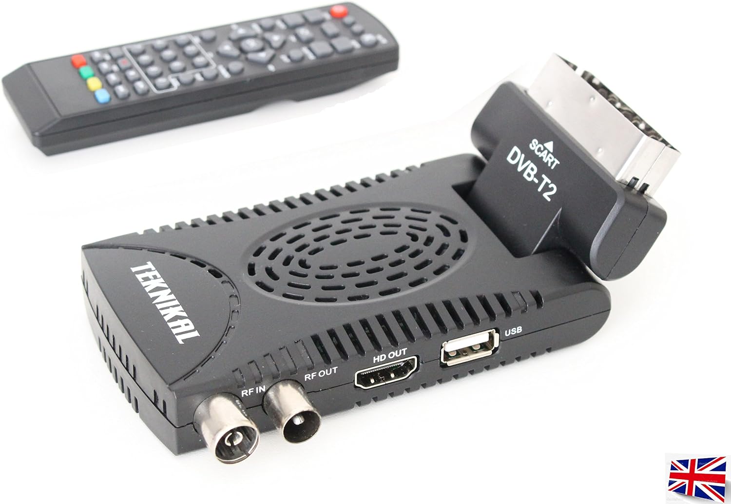 Récepteur Freeview Avec Enregistrement Sur Carte SD/USB – Tuner TV Numérique DVB-T, Lecteur Multimédia, Importé Du Royaume-Uni