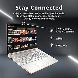 HP 2022 Stream 14" HD BrightView Laptop, Intel