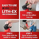 Firechief Lith-Ex 500ml Lithium-ion Battery Fire Extinguisher view 5