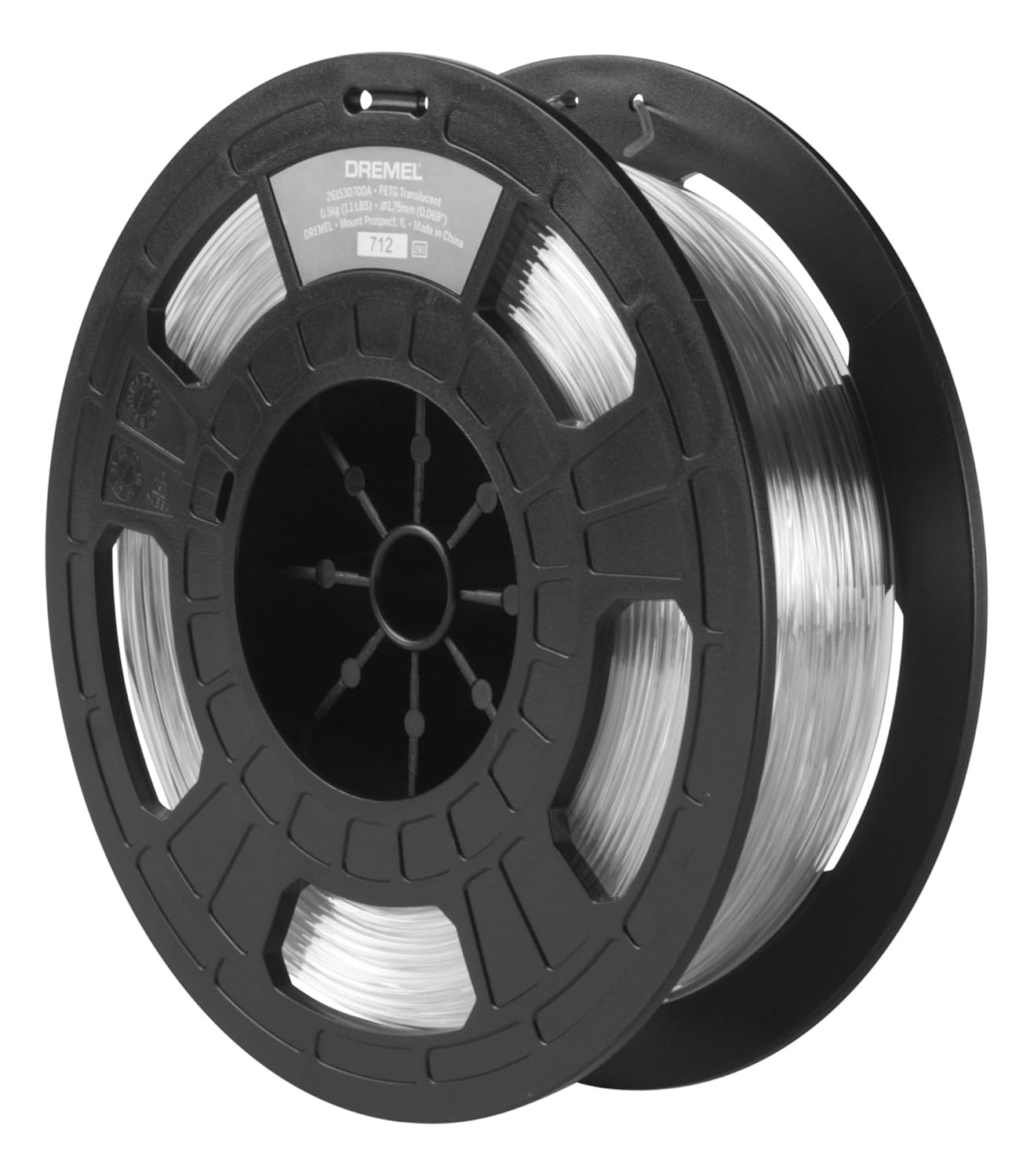 Dremel 3d Printing Filament Petg For Digilab 3d45 3d Printer Translucent 1 75mm 0 5kg With Rfid Detection Amazon Ca Industrial Scientific