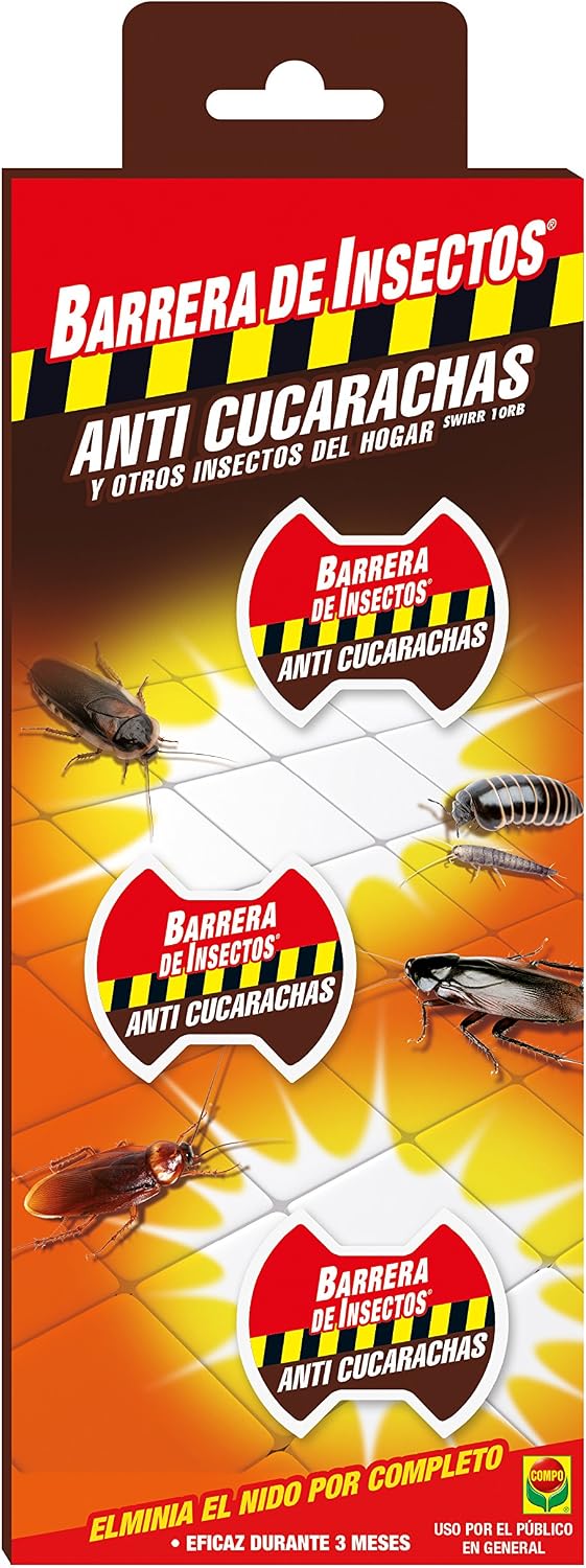 Compo Repelente Barrera de Insectos Anti, Control de cucarachas ...