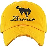 Bronco Dad Hat Vintage Car Lover Embroidered Adjustable Cap