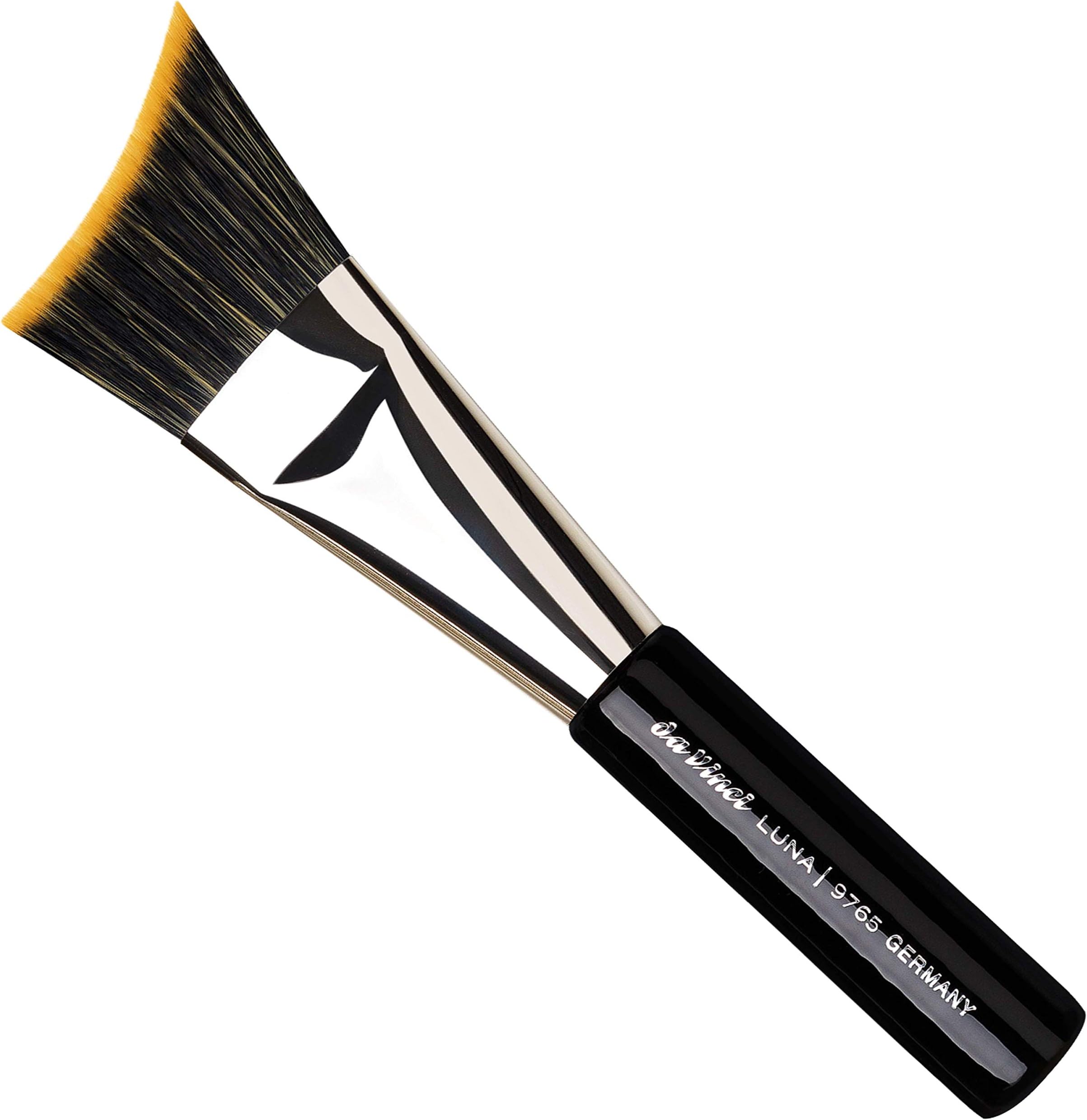 da Vinci Cosmetics Rondo Luna Contouring Brush/special Synthetic Vegan Mix, Made In Germany