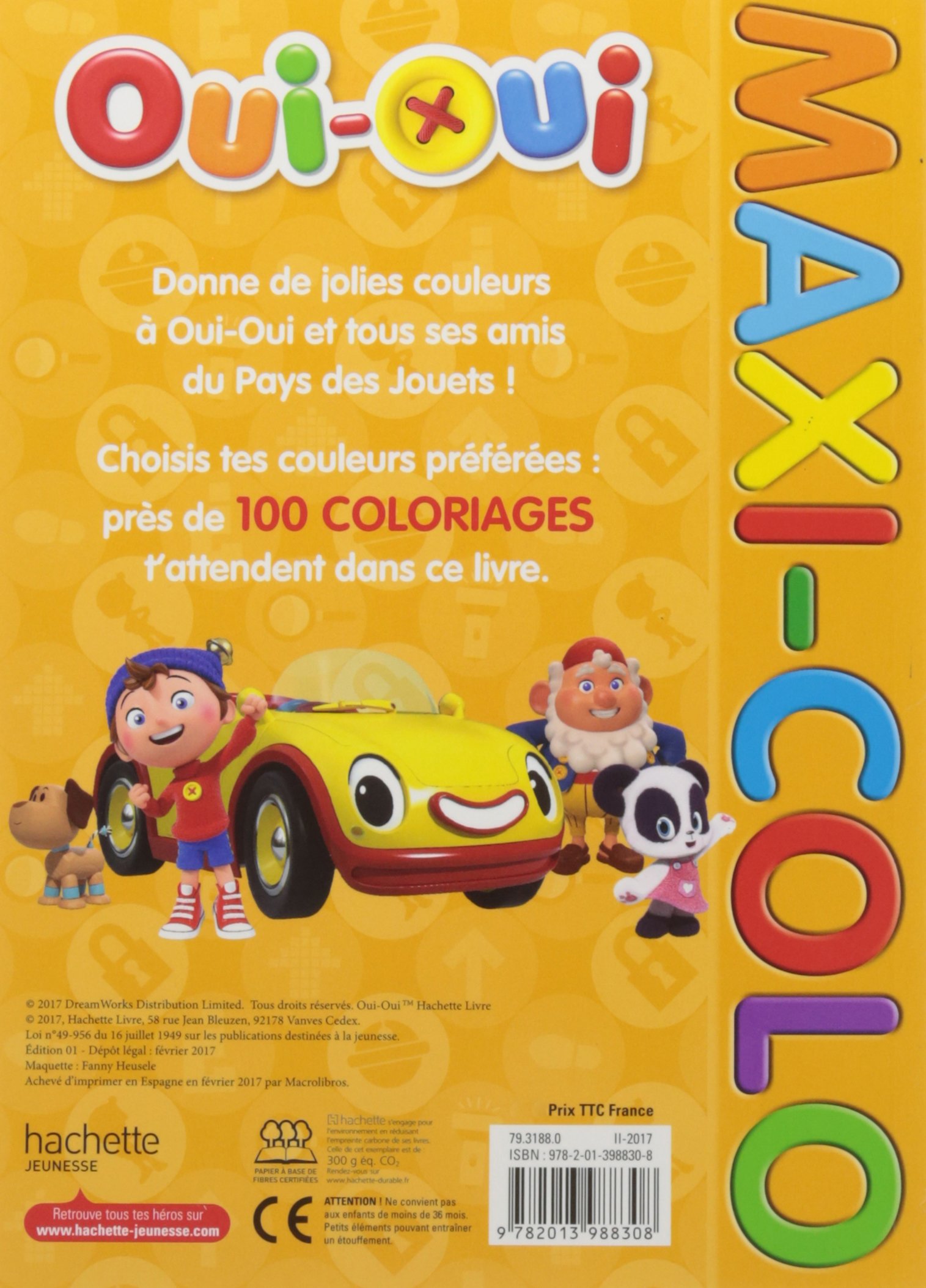 Maxi Colo Oui Oui Amazon Fr Hachette Jeunesse Livres