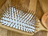 RustiK Bamboo Paddle Brush Set Eco Friendly Handmade Anti Static Gift Travel view 2