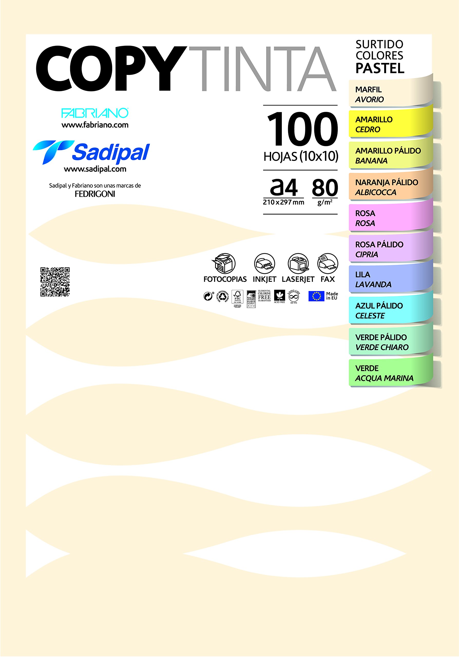 Sadipal 11302.0 – Pack of 100 Sheets of Paper, A4