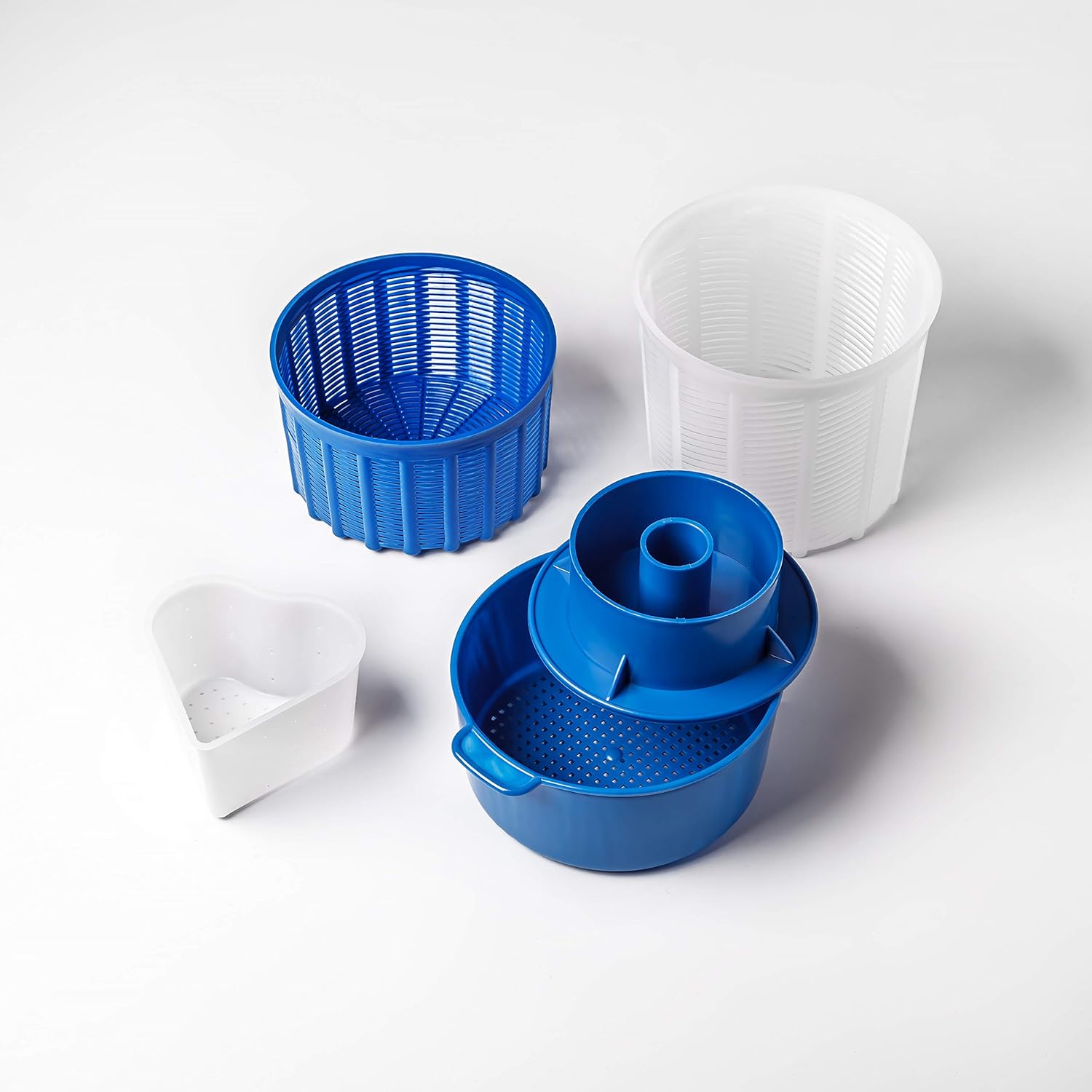 Cheese making Set Cheese molds Set 0.554.2 lbs Blue+White