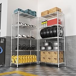 SINGAYE 5-Shelf Adjustable, Heavy Duty Storage