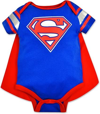 superman onesie baby