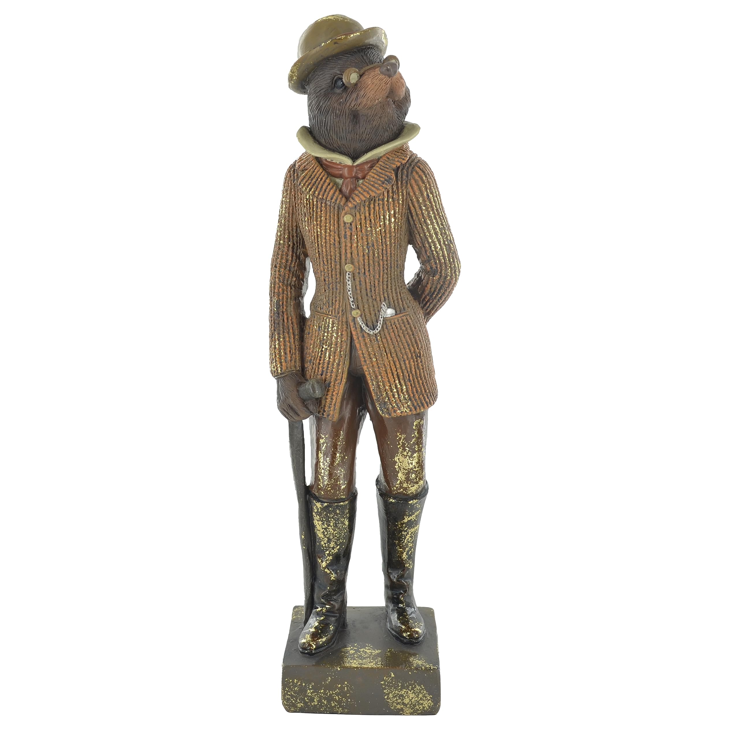 Fiesta Studios Mole Dapper Statue Vintage Clothing, Wind In The Willows H25cm