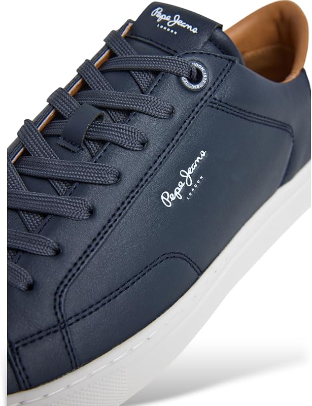 Deportivas para Hombre PMS00048 Joe Basic de la Talla 42 en Color Navy