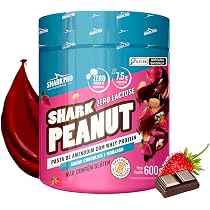 Shark Pro Pasta de Amendoim Gourmet Sabor Chocolate ao Leite com