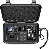 Lekufee Travel Waterproof Hard Case for DJI Osmo Action 6/5 Pro/4/3 Camera & Accessories(Bag&Case Only)