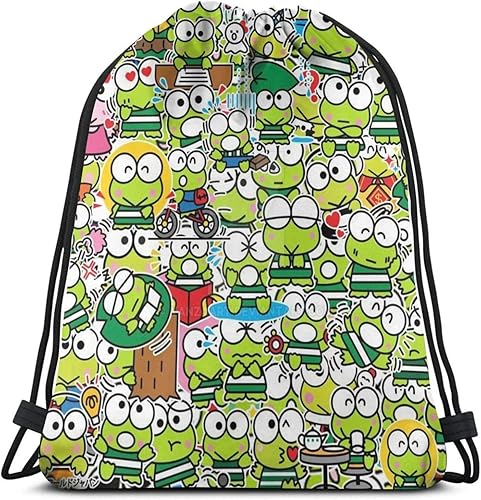 Amazon Co Jp けろけろけろっぴ ナップサック ジムサック プールバック 巾着バック スポーツバック 体操服入れ 大容量 軽量 部活 ジム バスケ 遠足 水泳 男の子 女の子 アニメ キャラクター シューズ バッグ