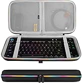 GEEKRIA Tenkeyless TKL Keyboard Case, Hard Shell Travel Bag for 80% 87 Key Computer Mechanical Gaming Keyboard, Compatible with Logitech G Pro, Razer Huntsman Tournament Edition TKL (RGB)
