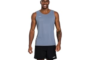 TLRUN Men's Running Tank Top Ultra Lightweight Marathon Singlet Shirts Dry Fit Workout Sleeveless T-Shirt