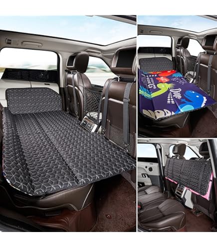 Non-Inflatable Car Mattress, Car Back Seat Extender, Portable SUV