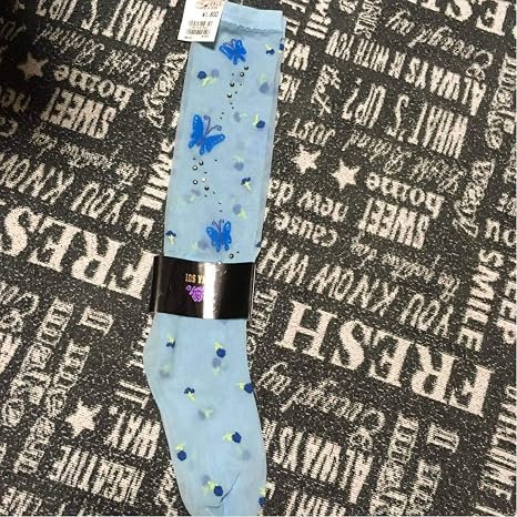 Amazon Co Jp Anna Sui 靴下 シースルー日本製 蝶々伊勢丹購入 23 から25 オールスルー 静電防水加工 網タイ タイツ ティーカップ柄 ２つ 福袋 ホビー