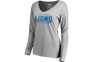 NFL PRO LINE Women's NFL Iconic Collection On Side Stripe Long Sleeve V-Neck T-Shirt