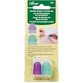 Clover I Sew for Fun Flexible Set Thimble, purple and blue 2