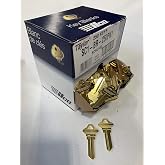SC1 Brass Key Blank, Ilco SC1-BR-250PK, 250/Box