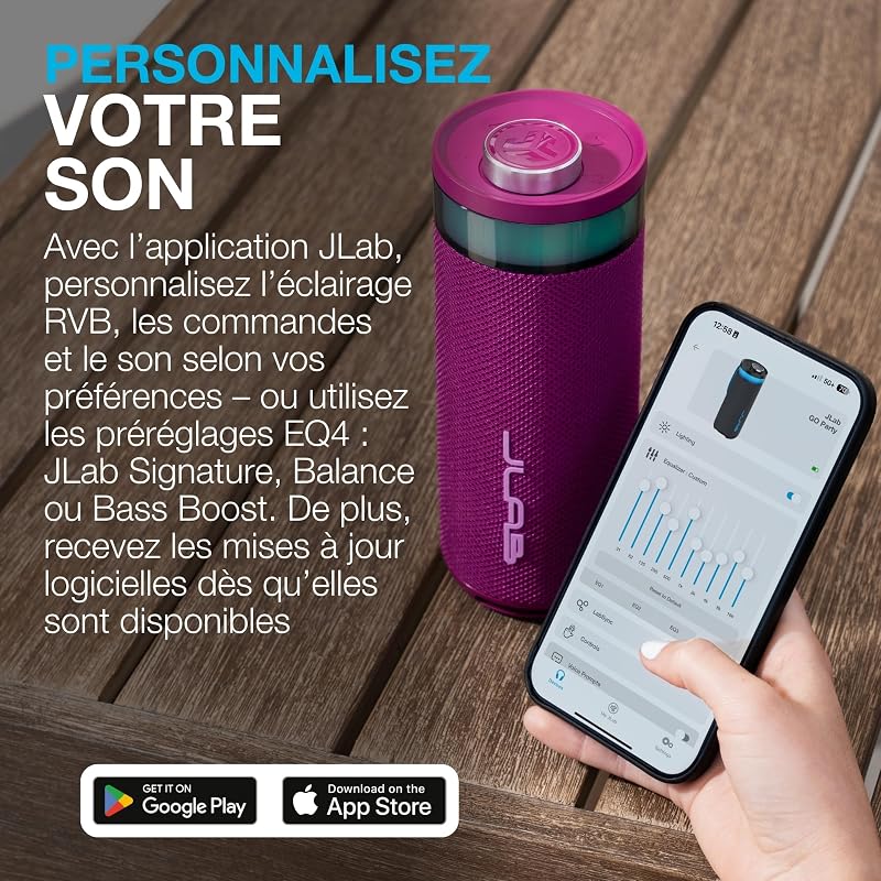 Go Party Enceinte Bluetooth Portable - +16H, Mûre