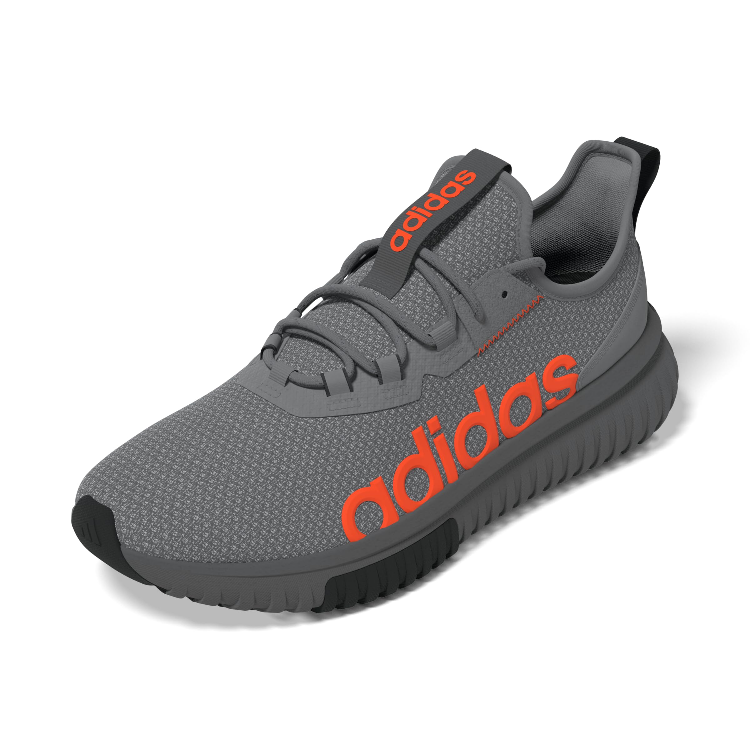 adidas Men's Kaptir 4.0 Sneaker, Grey/Impact