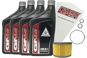 Cyclemax Oil Change Kit compatible with 2014-2024 Honda Pioneer 700 SXS700 M2 M4 Deluxe w/O-rings