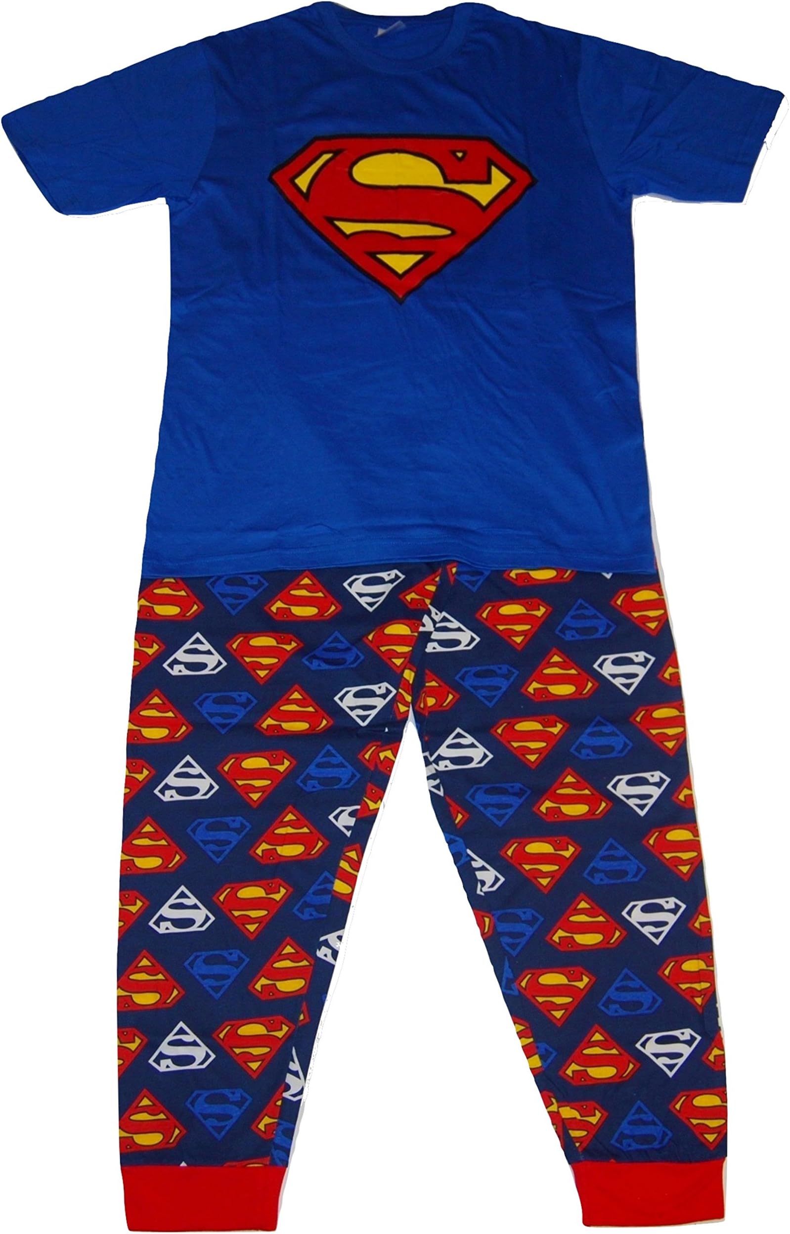 Mens Superman Pyjamas DC Comics