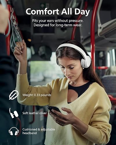 Headphones Kids FosPower Bluetooth Kids Headphones With 3.5mm Audio Cable Included, Up To 50 Hours Of Playtime Led Light Ears Wireless Cable Connected Max 85db Hot Pink Purpl Tonie Headphones