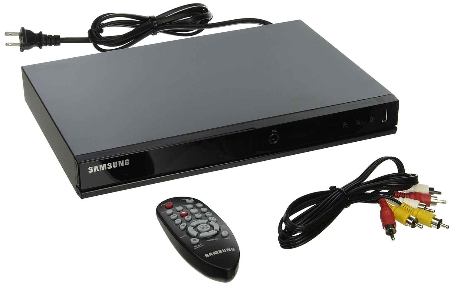 Samsung DVDE360K Reproductor de DVD Negro DVD/BLURay Player