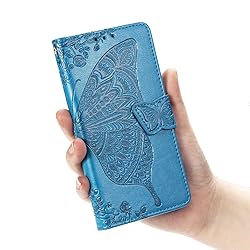 OOPKINS Wallet Case for Huawei Y8P Elegant Embossed