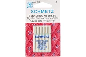 SCHMETZ Euro-Notions 71834 Quilt Machine Needles-Size 14/90 5/Pkg