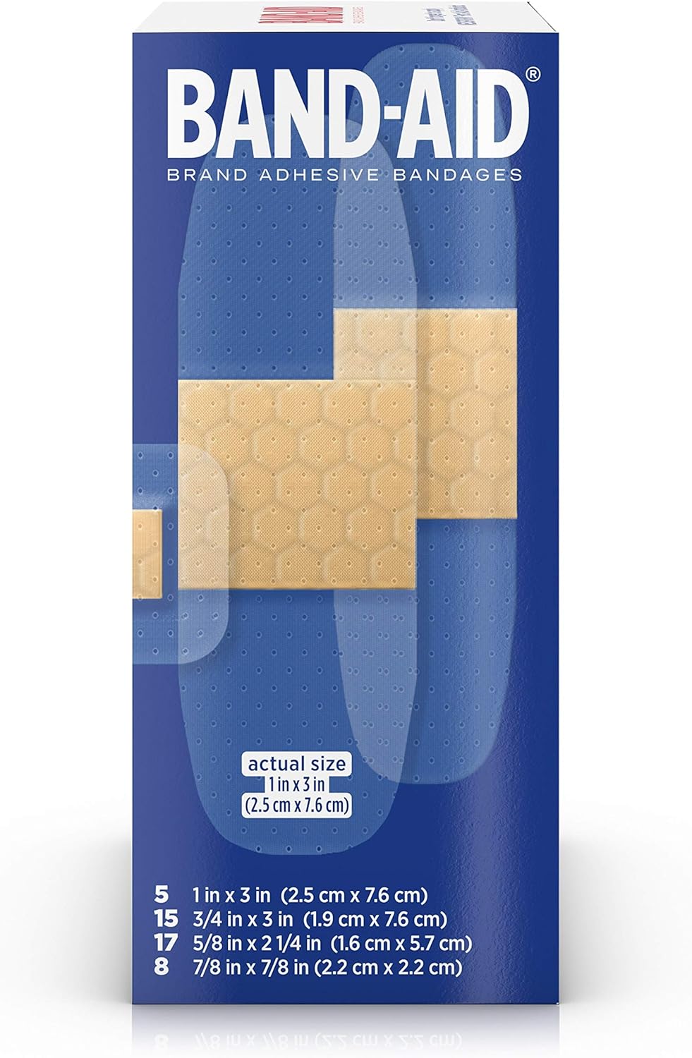 Band-Aid Brand Clear Strips Bandages, Assorted Sizes for discreet First Aid, Assorted Sizes, 45 ct: Health & Personal Care