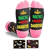 HAPPYPOP Mothers Day Gifts - Mother Daughter Sister in Law Socks, Aunt Niece Sister Socks