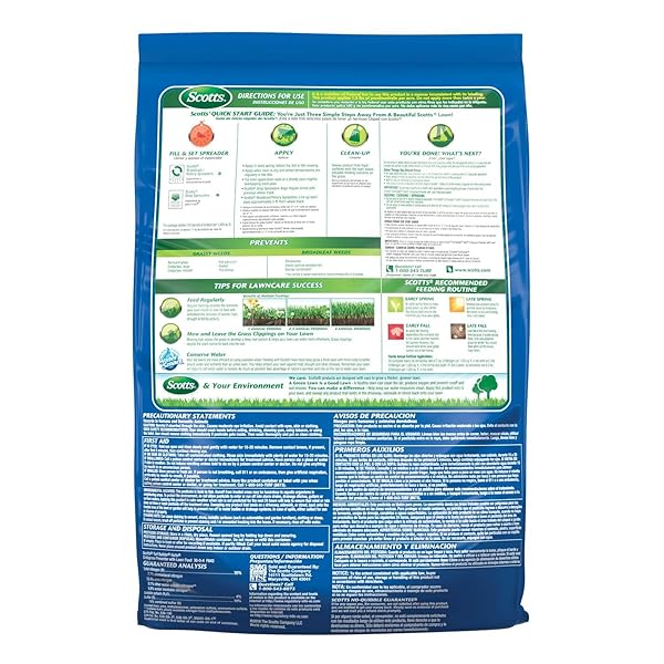 SCOTTS TURF BUILDER HALTS CRABGRASS PREVENTER WITH LAWN FOOD – PRE-EMERGENT WEED KILLER, FERTILIZER, 5,000 SQ. FT., 13.35 LB.