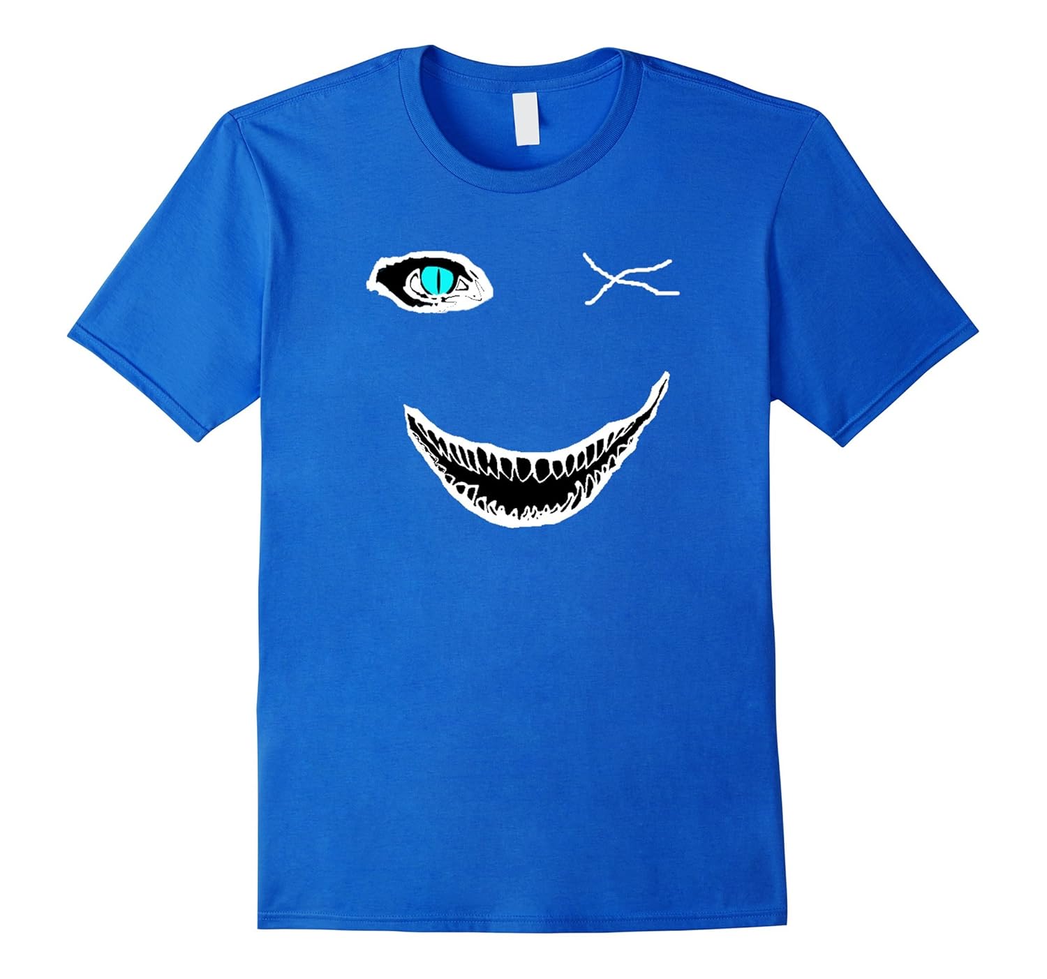 Halloween Big Scary Face One Blue Eye Shirt-ANZ