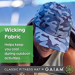 Gaiam Womens Classic Fitness Hat Baseball