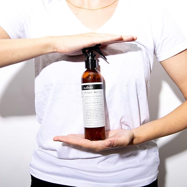 SMOKE & ODOR ELIMINATOR SPRAY – AROMATIC FRESH BERRY AIR FRESHENER SPRAY FOR REMOVING SMELL. EQUIPPED WITH A TRIGGER SPRAYER TO EVENLY DISPERSE THE ODOR ENCAPSULATOR. SPRAY FRESH BERRY SCENT!…
