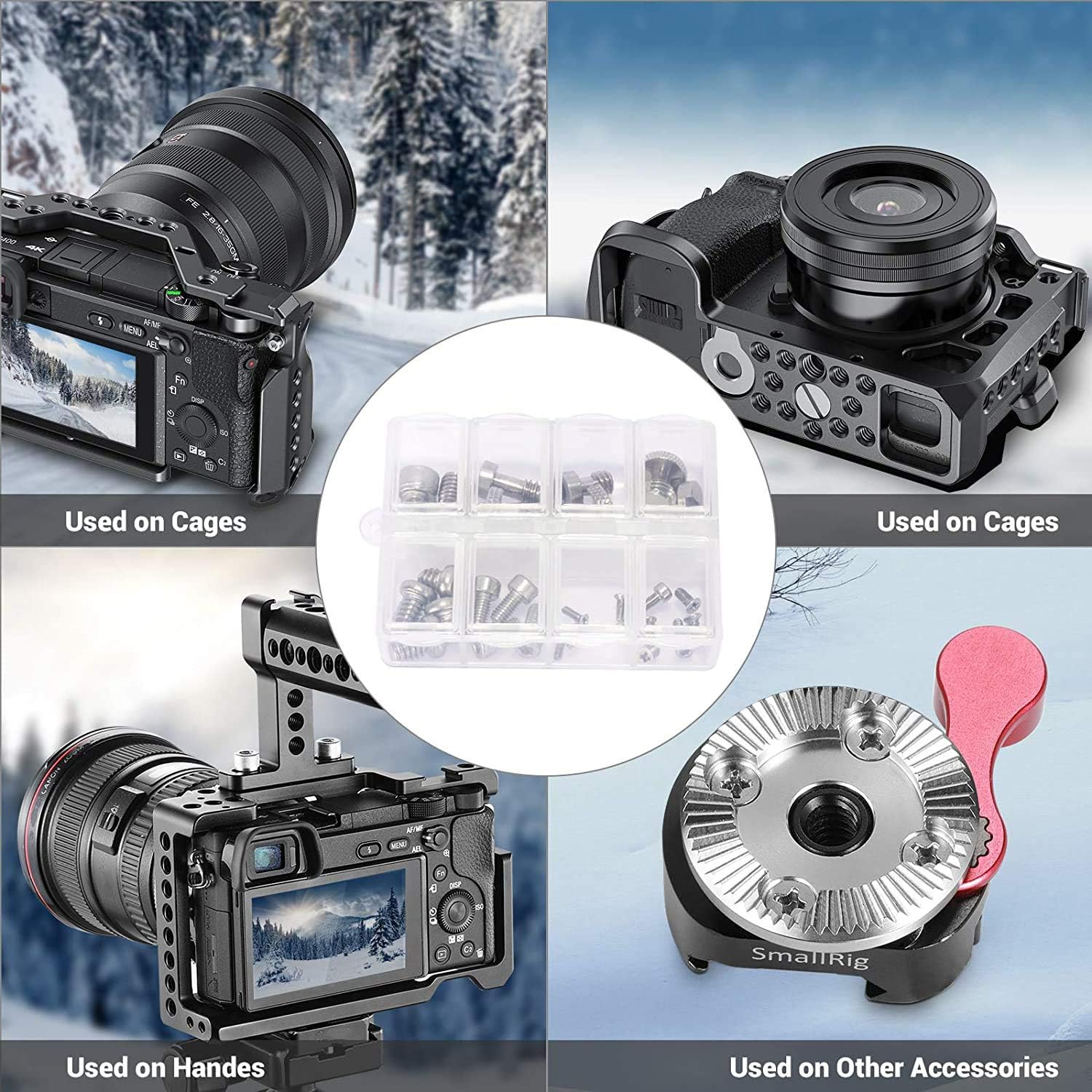 kudosprs.com Tripod &amp; Monopod Accessories Accessories SMALLRIG Screw Set  for Camera Accessories Cages Handles Plates AAK2326