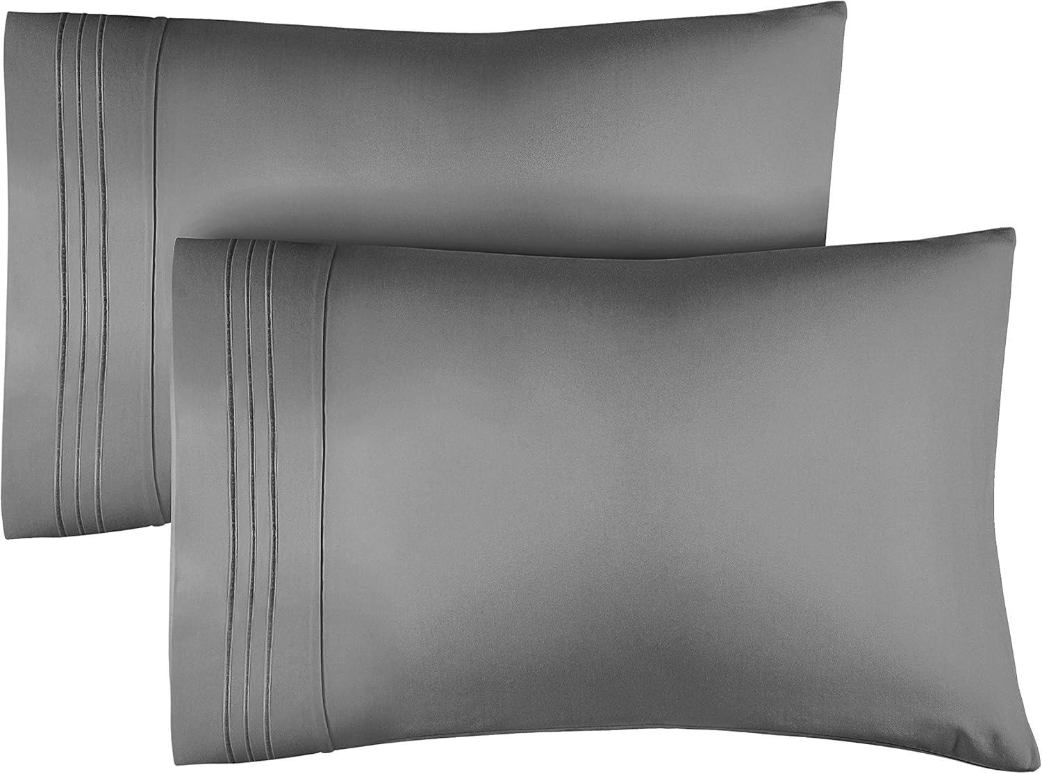 Queen Size Pillow Cases Set of 2 – Soft, Premium Quality Pillowcase Covers – Machine Washable Protectors – 20x26 & 20x30 Pillows for Sleeping 2 Piece - Queen Size Pillow Case Set: Kitchen & Dining