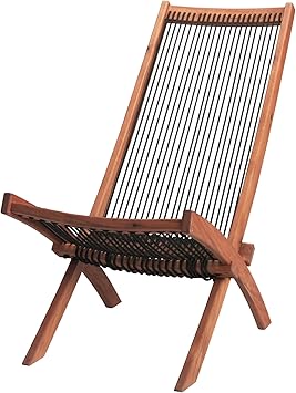 Ikea Brommo Liegestuhl Im Freien Schwarz Braun Amazon De Kuche Haushalt