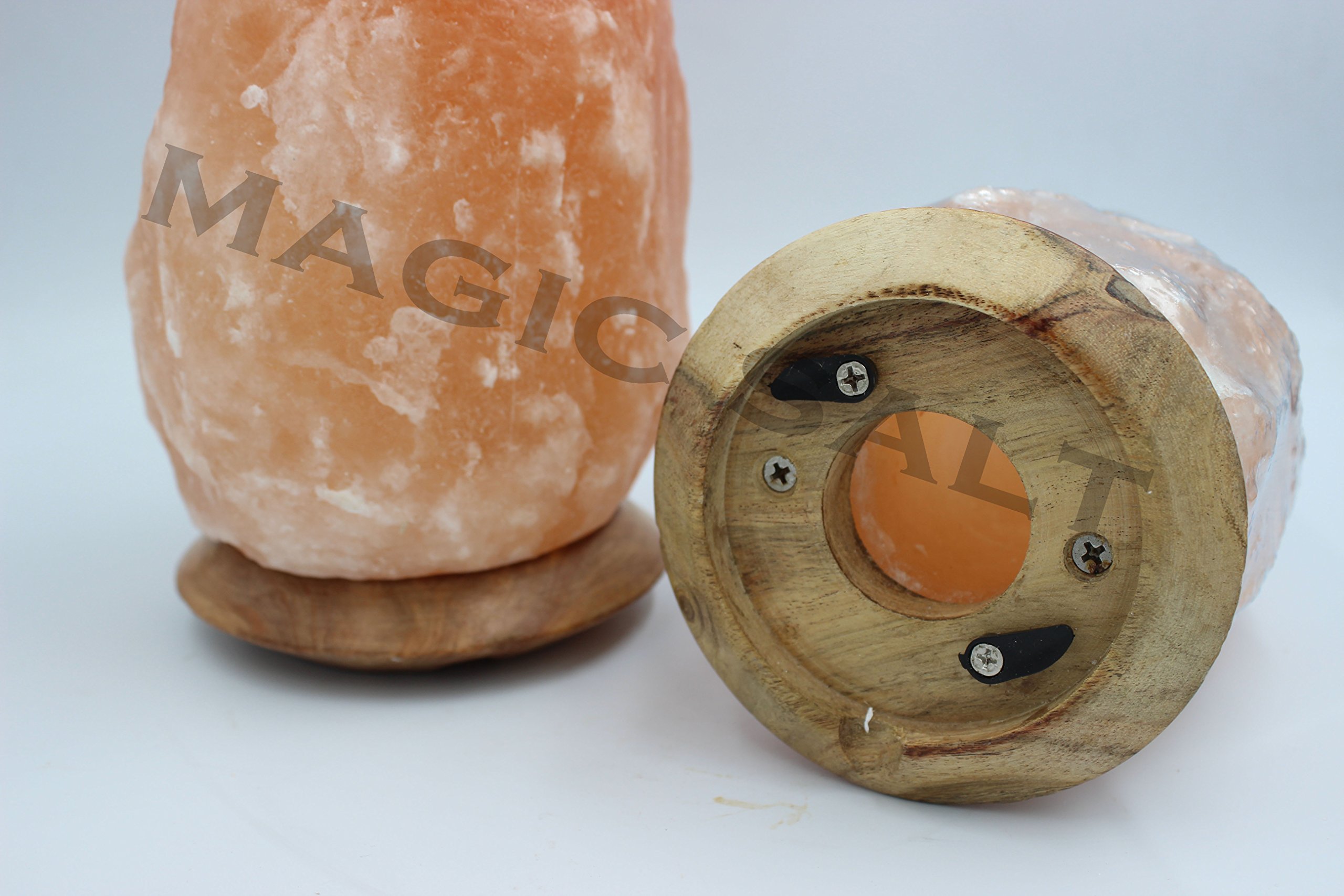 2-3 KG NATURAL PINK HIMALAYAN CRYSTAL ROCK SALT LAMP WITH DIMMER SWITCH AND BRITISH STANDARD ELECTRIC PLUG. 100% PREMIUM AND FINE QUALITY By MAGIC SALTÂ