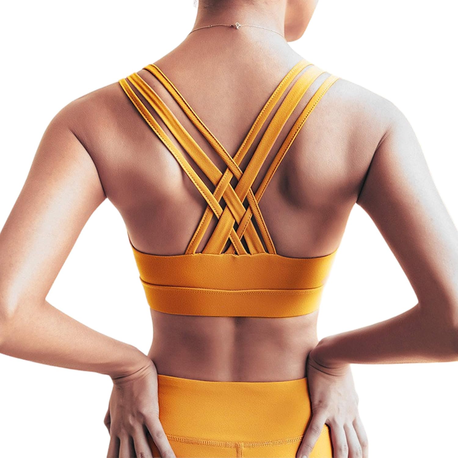 GOOGOUT Sports Bra with Cups Without Underwire Bras with Removable