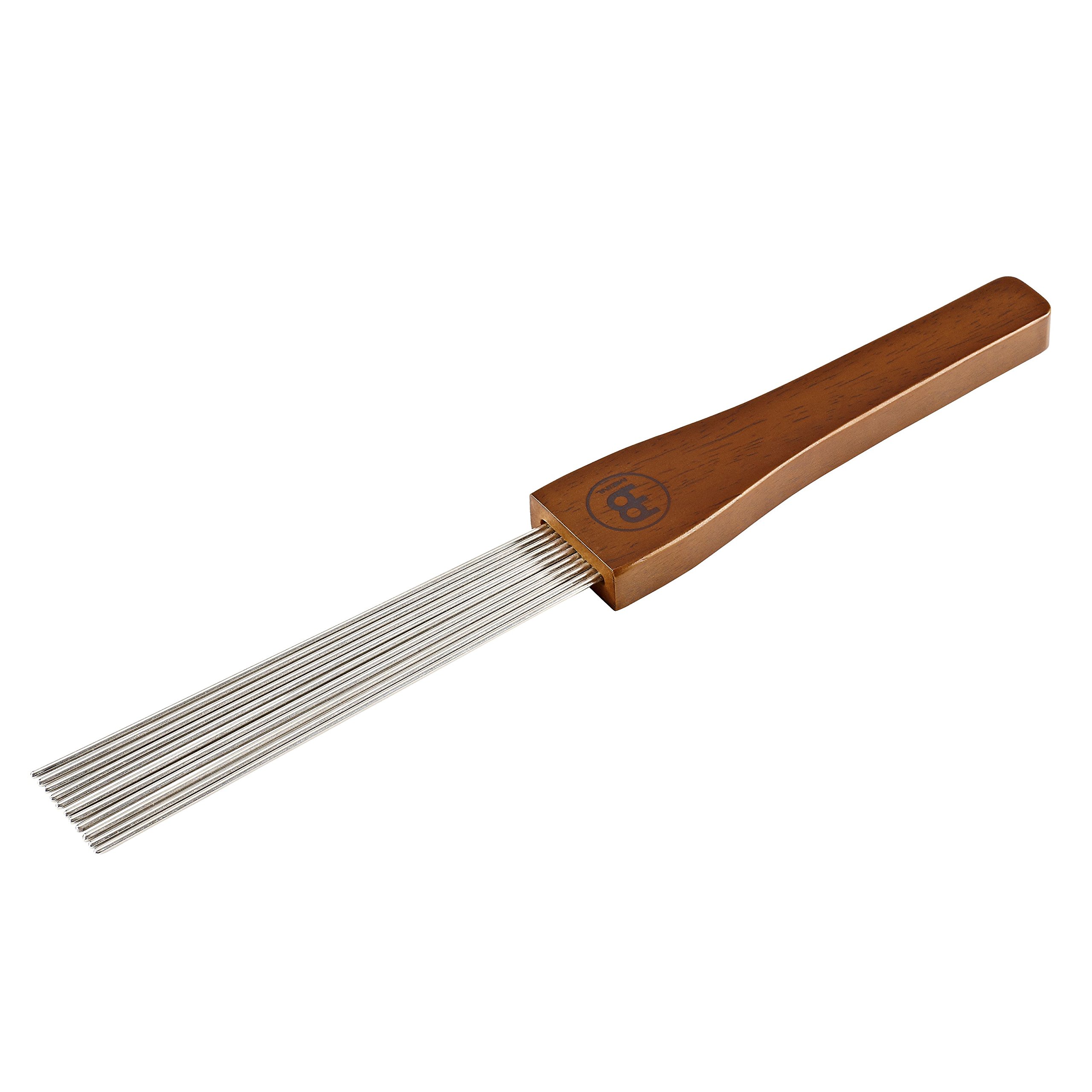 Meinl Percussion Güira Scraper Brush - Scraper for Güira Instrument - With Steel Rods - Length 28.05 cm - Wood, Natural (MGS1)