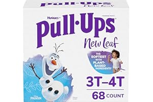 Pull-Ups New Leaf Boys' Disney Frozen Potty Training Pants, 3T-4T (32-40 lbs), 68 Ct